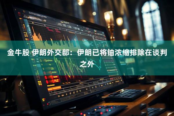 金牛股 伊朗外交部：伊朗已将铀浓缩排除在谈判之外